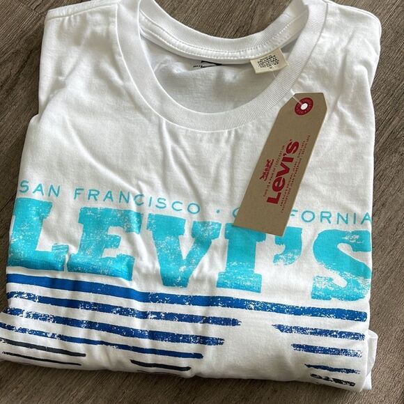 Levi's Peak Gradient Graphic T-shirt-black-medium - Picture 2 of 2